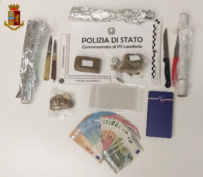 Leonforte: arrestato ventenne per detenzione hashish