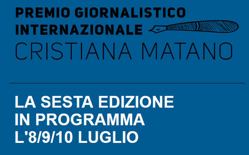 Premio Cristiana Matano, sesta edizione dall’8 al 10 luglio