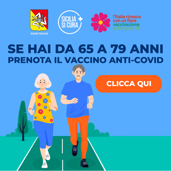 Al via vaccinazione contro il Covid anche ai cittadini che hanno compiuto i 65 anni di età