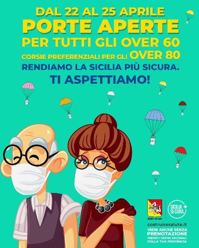 Asp Enna. Vaccinazione: porte aperte fino a domenica 25 aprile 2021