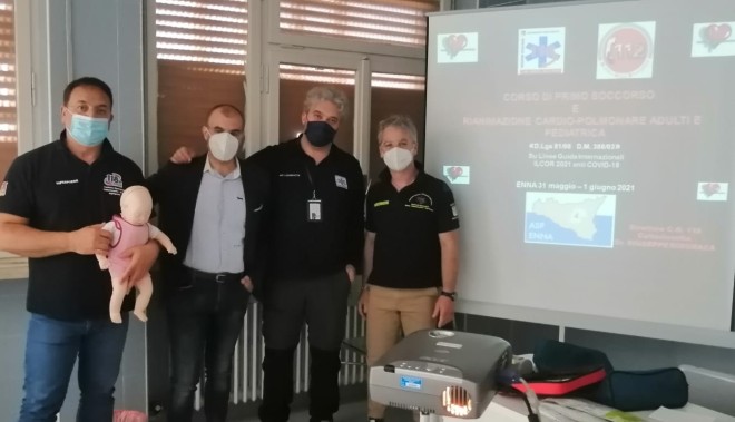 ASP Enna. I edizione Corso Primo soccorso e BLSD