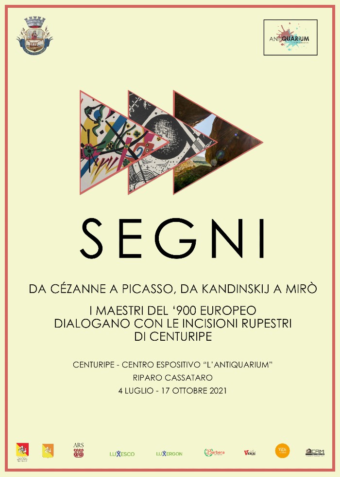 Da Cézanne a Picasso, da Kandinskij a Miró, i maestri del ‘900 europeo dialogano con le incisioni rupestri di Centuripe