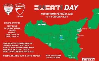 “Ducati day” test drive gratuiti a Pergusa