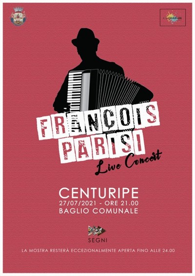 Centuripe: concerto di Franҫois Parisi rende omaggio alla Francia ed ai grandi artisti del ‘900