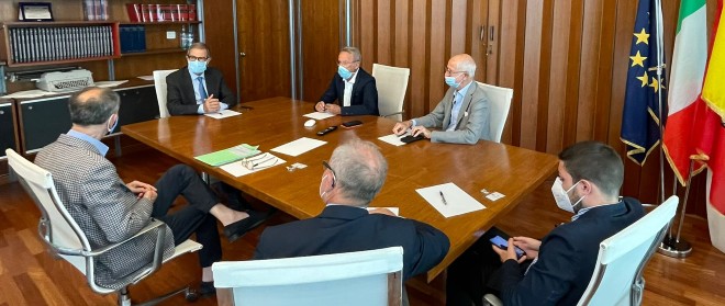 Musumeci incontra delegazione Coordinamento tribunali soppressi di Mistretta, Modica e Nicosia