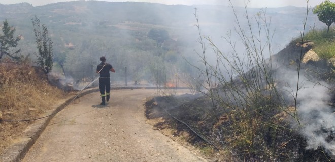 Due grossi incendi a Piazza Armerina e Capodarso