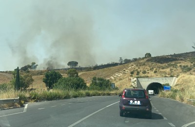 Valguarnera. Divorate dalle fiamme decine di ettari tra Floristella e Grottacalda