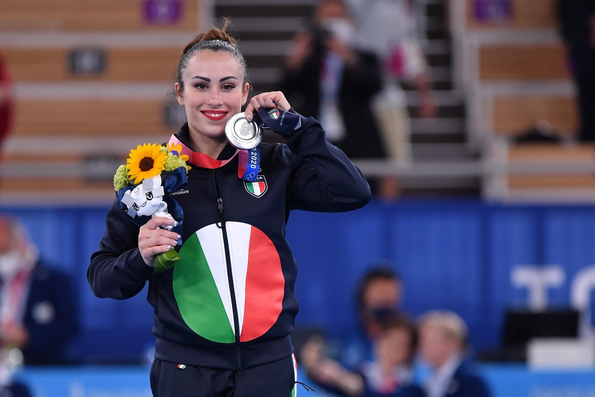 Ginnastica, argento Vanessa Ferrari nel corpo libero