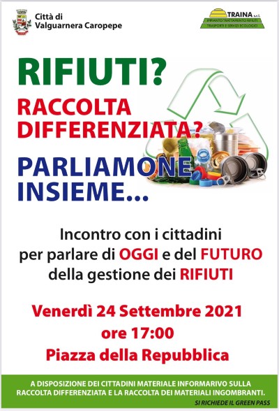 Valguarnera: incontro-dibattito in piazza sui rifiuti. Sul caso Castoro Sindaco afferma avere agito sempre nella massima trasparenza