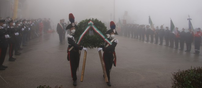 Festa Unità d’Italia e giornata Forze Armate. Enna, 4 novembre 2021
