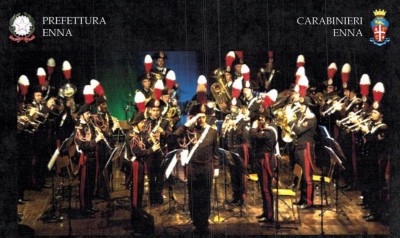 Enna: concerto della Fanfara dei Carabinieri del 12° Reggimento “Sicilia”