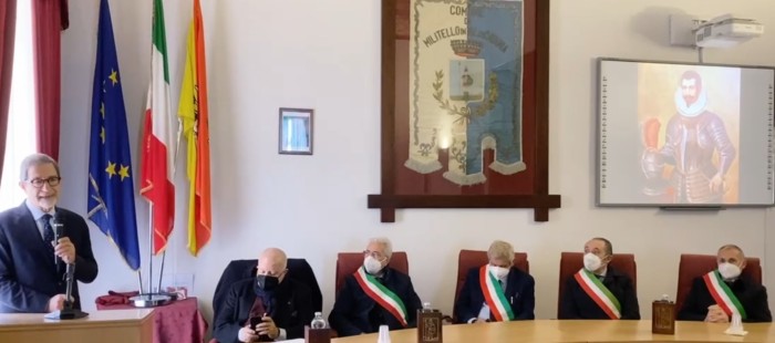 Sindaco Pietraperzia e Commissario di Barrafranca alle celebrazioni del principe Branciforte a Militello in Val di Catania