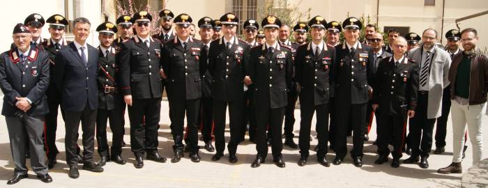 Visita del Generale di Corpo d’Armata Carabinieri alla Caserma di Nicosia