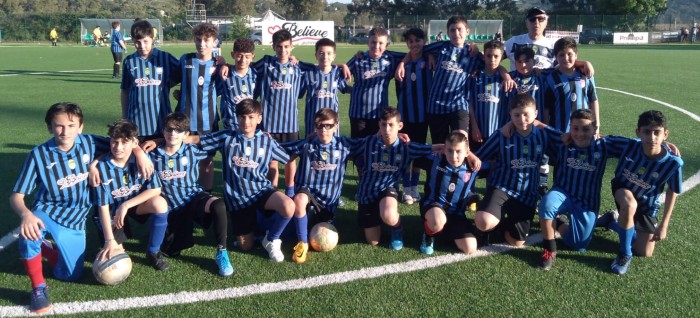 Esordienti della F.C. Enna partecipanti ad uno stage dell’Atalanta