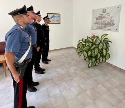 Villarosa. Commemorazione del Carabiniere Fedele Difrancisca