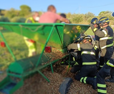 Barrafranca. Operaio perde una gamba in un macchinario utilizzato per ripulire le mandorle