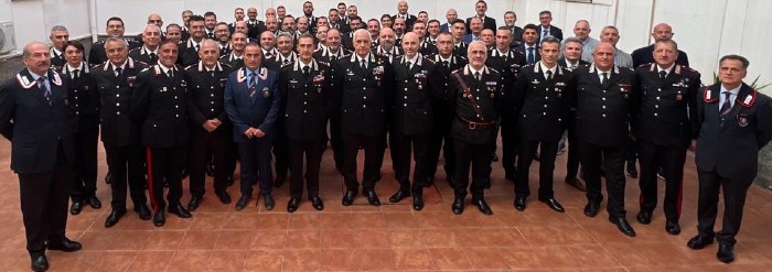 Visita del Comandante generale dei Carabinieri, Generale Corpo d’Armata Teo Luzi