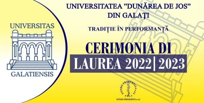 Enna. Laurea per 20 studenti di Medicina della Dunarea de Jos e nuovo anno accademico 2022-2023. Ospite il Presidente Renato Schifani