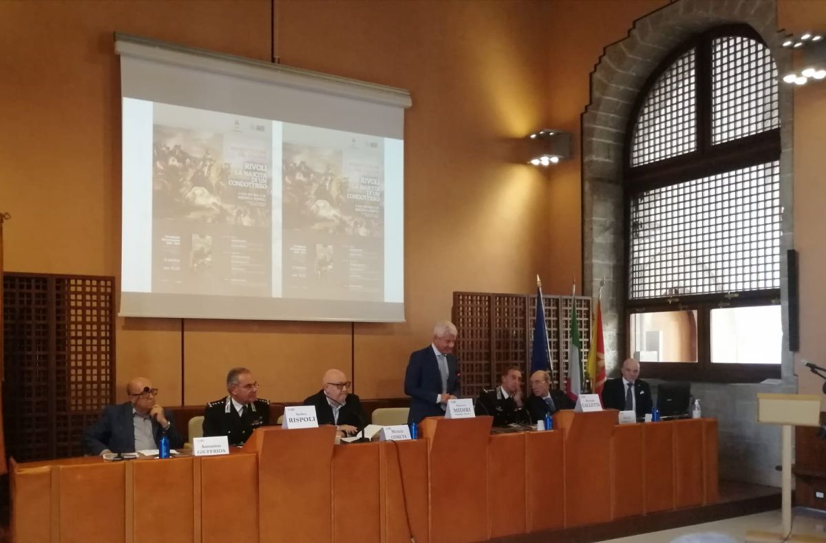 Palermo, presentato allo Steri il libro “Rivoli: la nascita di un condottiero”