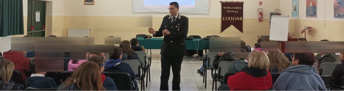 Bambini dell’Istituto “Falcone -Cascino” di Piazza Armerina a lezione di legalità con i Carabinieri