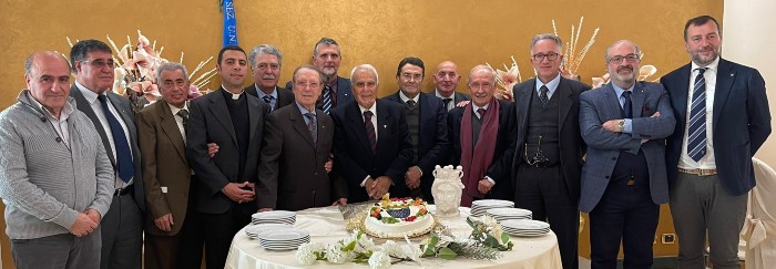 Conviviale di fine anno associati sezione Unuci (Unione Nazionale Ufficiali in Congedo d’Italia) di Enna