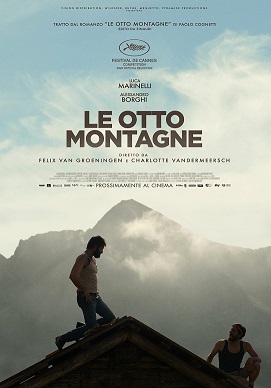 “Le otto montagne” di Felix Van Groeningen e Charlotte Vandermeersch, Italia, Belgio, Francia, 2022