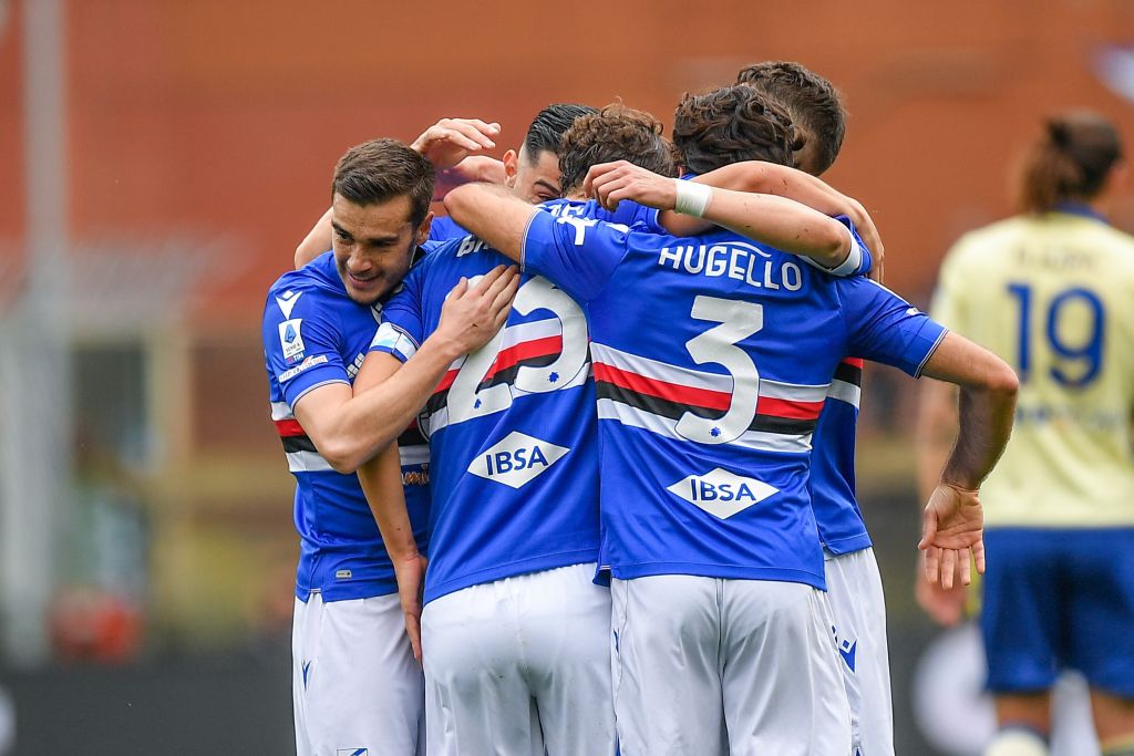 Sampdoria-Verona 3-1, blucerchiati attaccati al treno salvezza