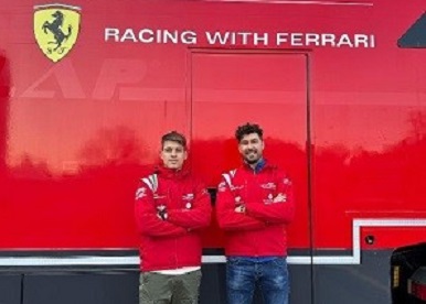 Enna. Simone Patrinicola pronto per la nuova stagione con la Ferrari