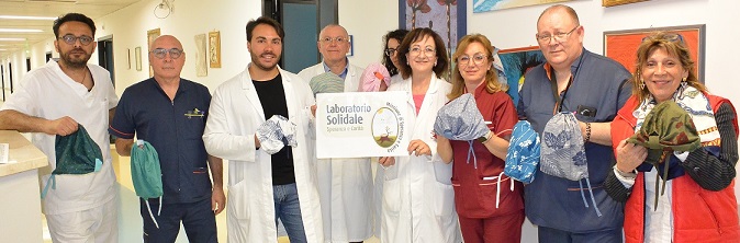 ASP Enna: Missione Speranza e Carità di Palermo dona copricapi al reparto di Oncologia dell’Ospedale Umberto I