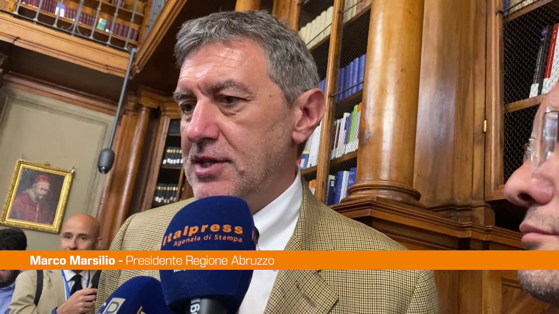 Sisma, Marsilio “Con governo Meloni accelerazione su ricostruzione”