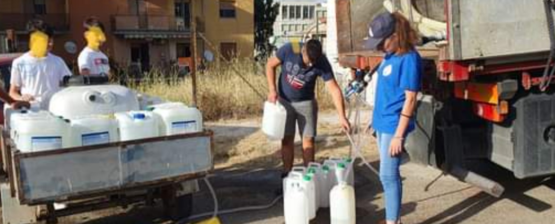 Carenza d’acqua, mezza Valguarnera a secco, la furia della sindaca, “portate autobotti”