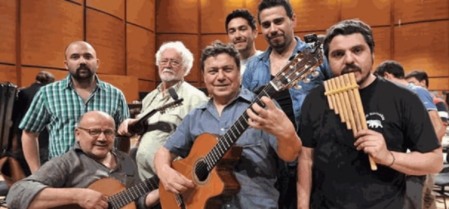 Inti-Illimani, concierto gratuito en Troina