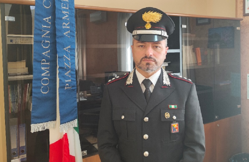 Carabinieri, nuovo comandante a Piazza è il palermitano Armetta