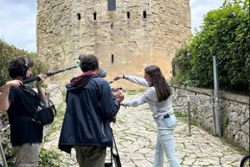 Il fantasma di Federico II, proiezione sulla Torre