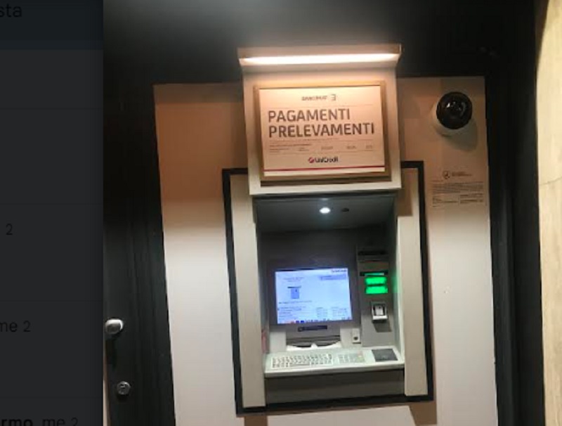 Bancomat di Aidone in tilt, “trasferte” in altri Comuni per i prelievi