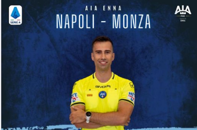 Un ennese in serie A, Rutella quarto uomo per Napoli Monza