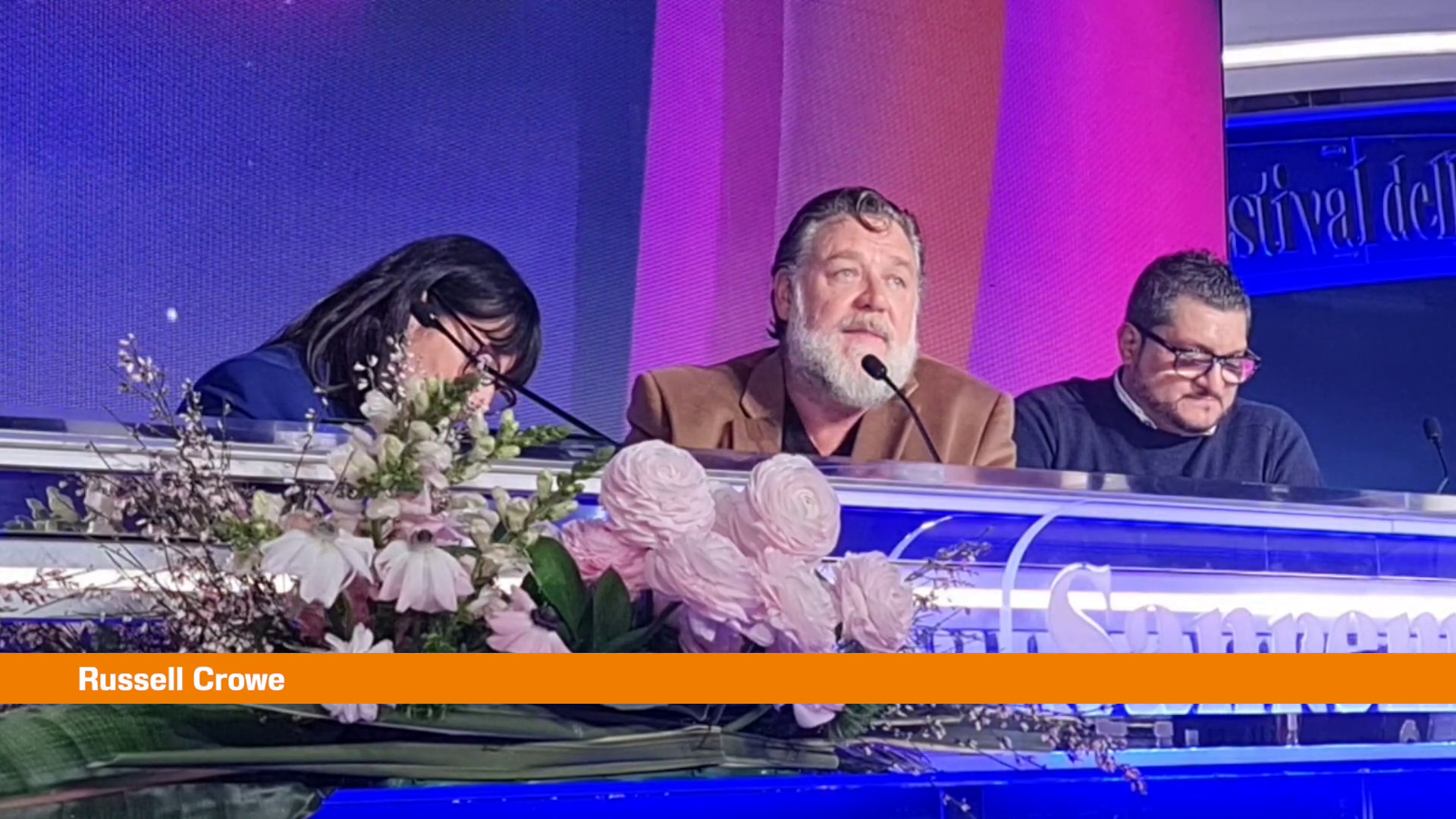 Sanremo, Crowe “Cresciuto in una casa dove si ascoltava tanta musica”