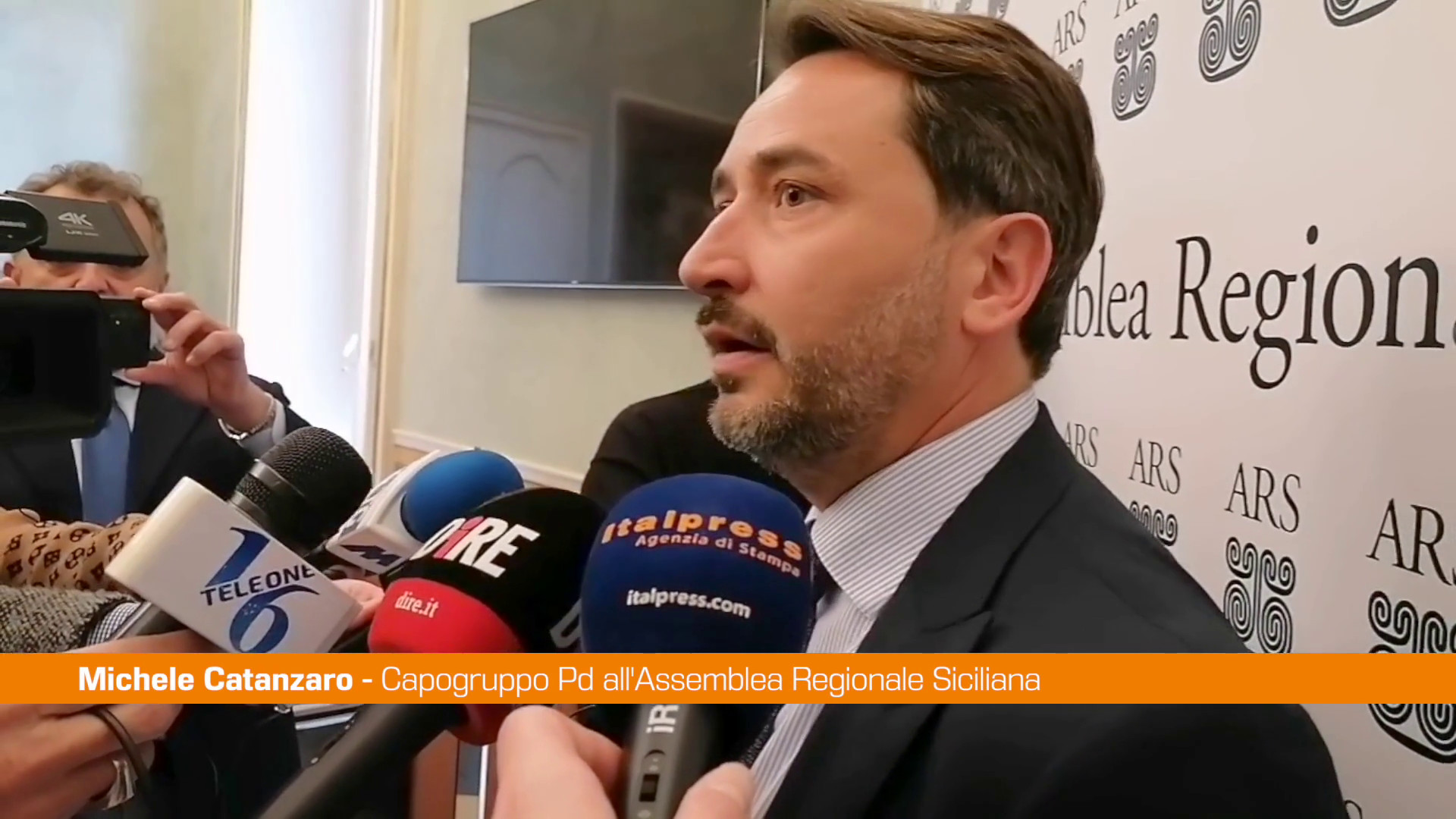Michele Catanzaro “Negativo il giudizio del Pd sul Governo Schifani”