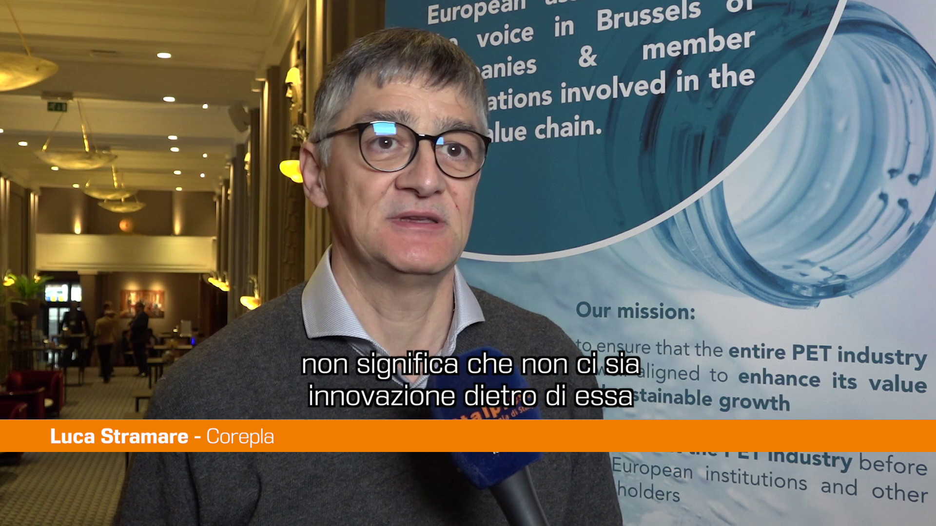 Petcore, Stramare (Corepla) “Innovazione fondamentale nel packaging”