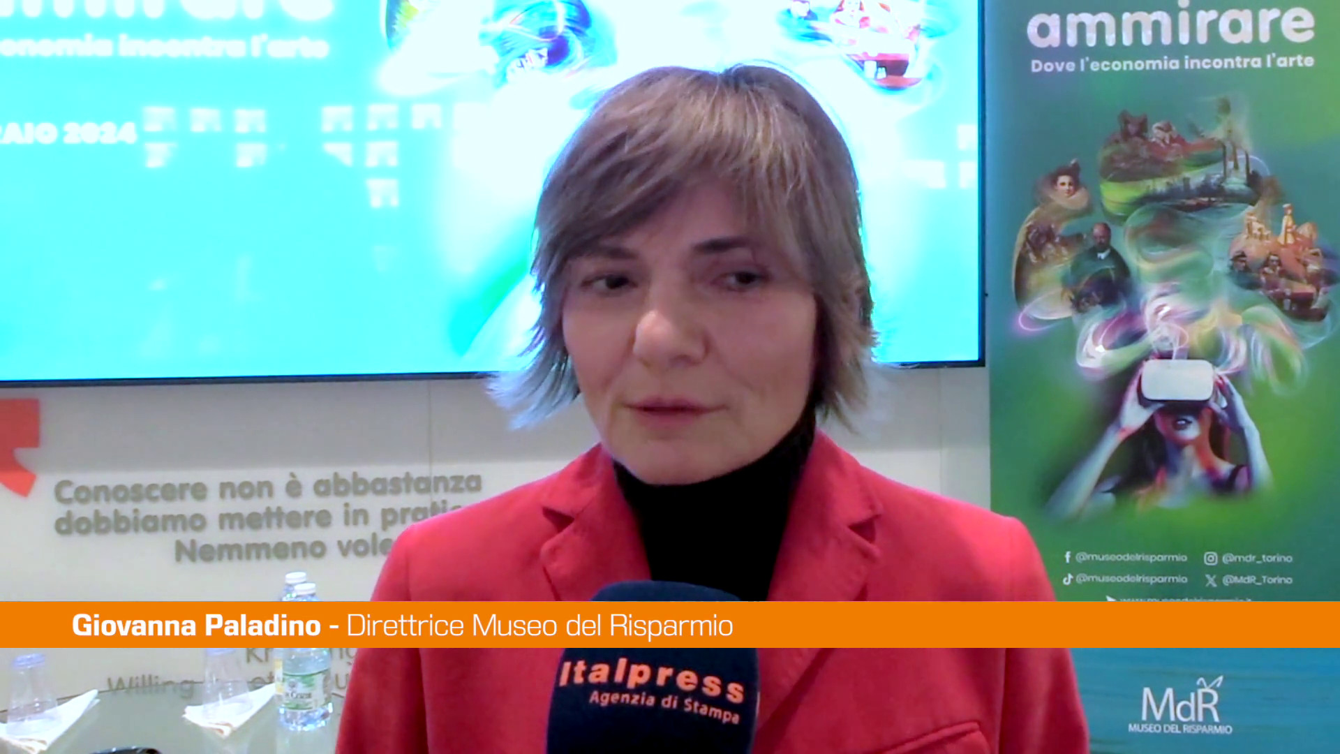 Paladino (Museo Risparmio) “L’economia parla anche attraverso l’arte”