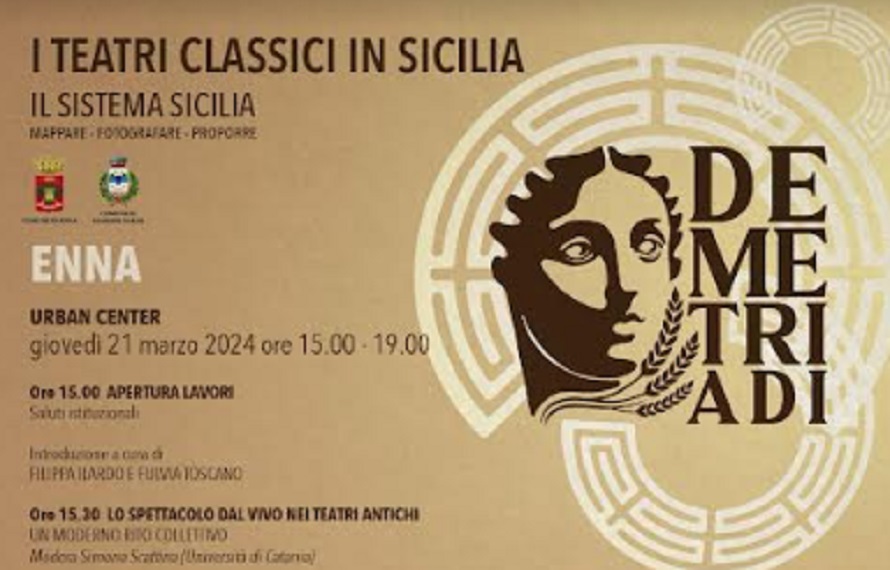I Teatri classici in Sicilia, convegno a Enna