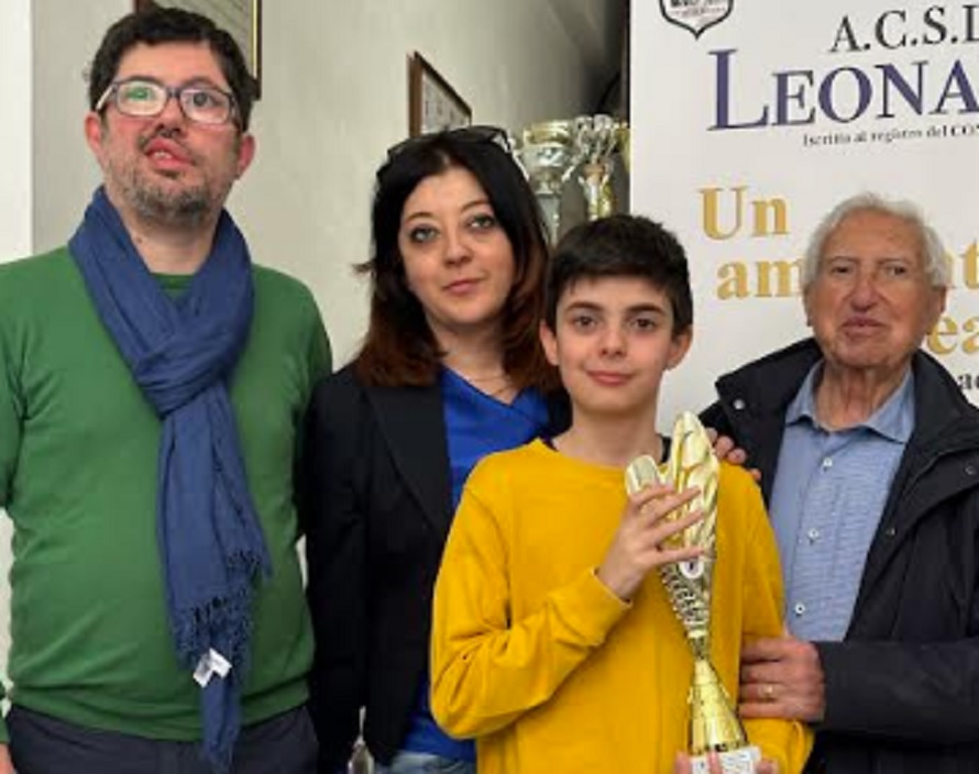 Scacchi, l’ennese Licenziato primo nell’Under 12