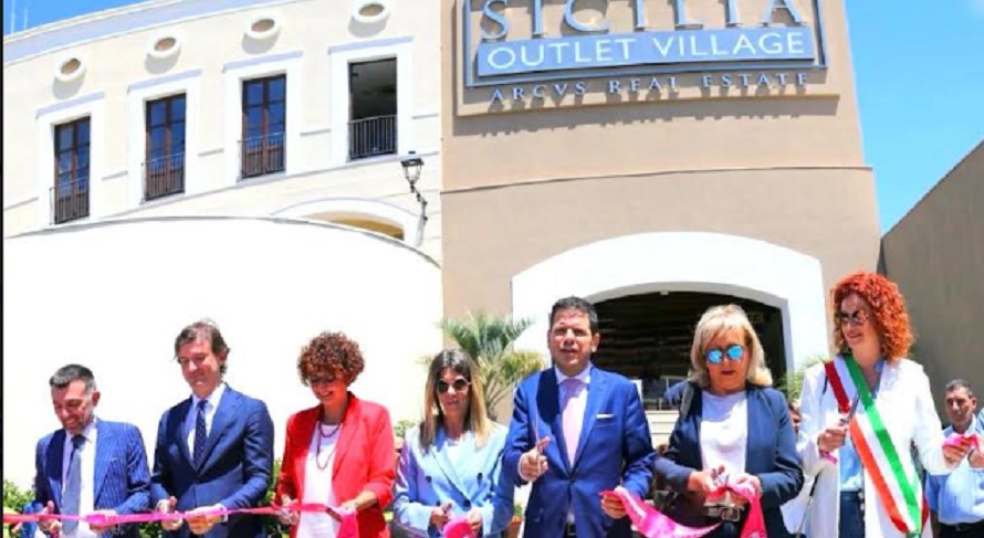 Sicilia Outlet Village inaugura l’ampliamento della Fase tre