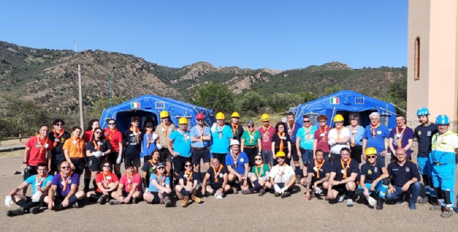 Agesci, campo di formazione per capi scout a Gagliano