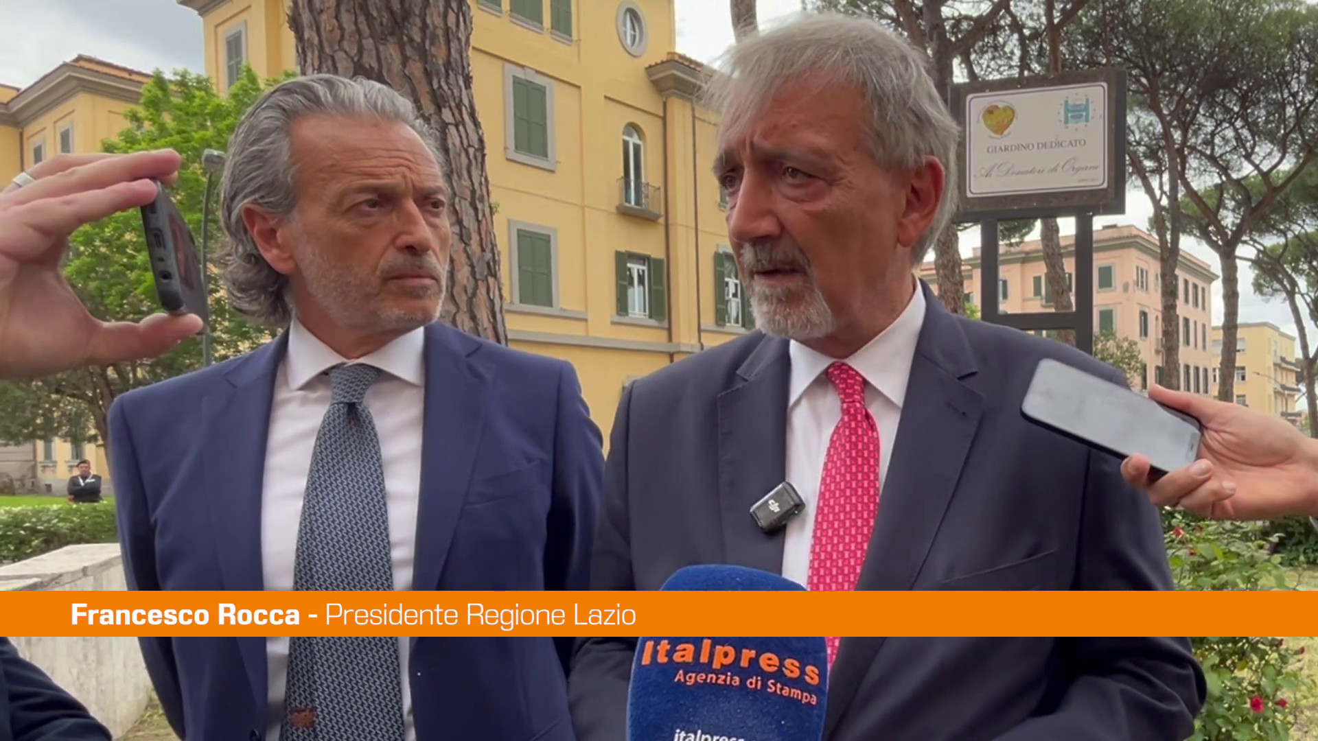 Lazio, Rocca “Sanità regionale si sta curando, cresce e dà risposte”