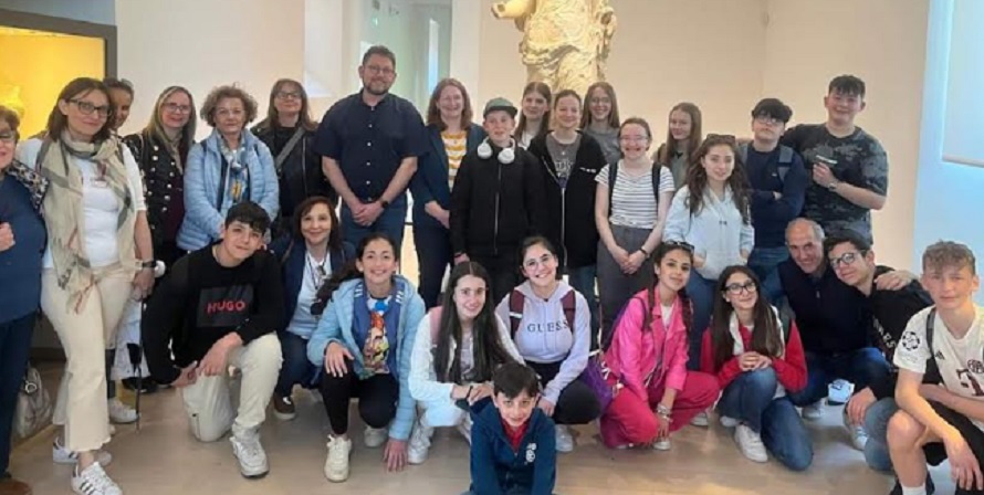 La visita dei ragazzi tedeschi a Valguarnera, “auf Wiedersehen”