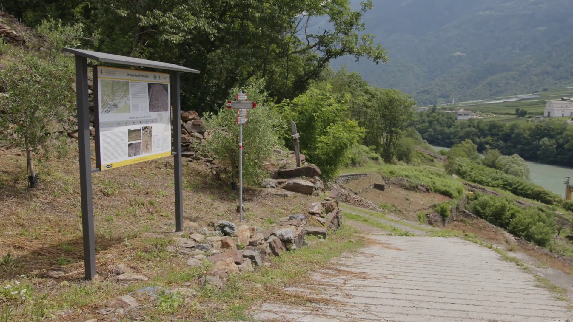 Nel cuore della Valtellina il primo “Sentiero dei campioni”