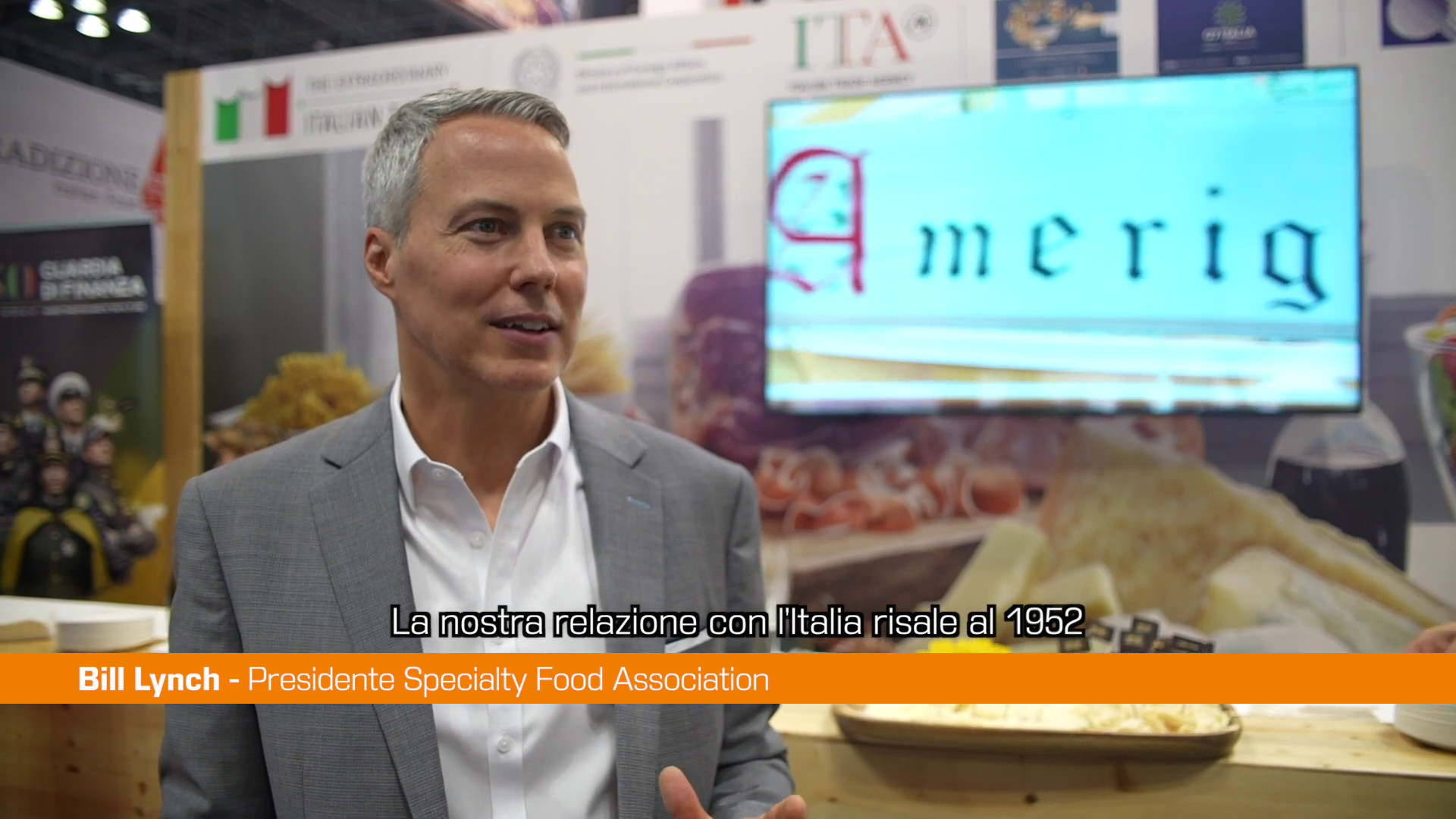 Lynch “Italia sempre protagonista al Summer Fancy Food Show”
