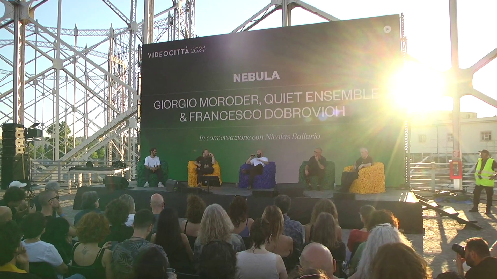 Eni, con “Nebula” le stelle al Gazometro di Roma