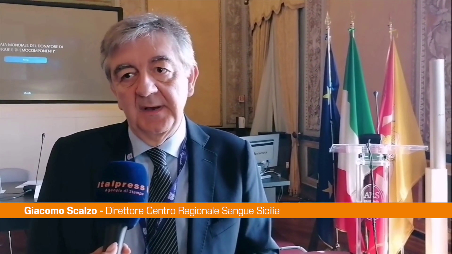 Scalzo “Donazioni sangue? In Sicilia mancano 18 mila chili di plasma”